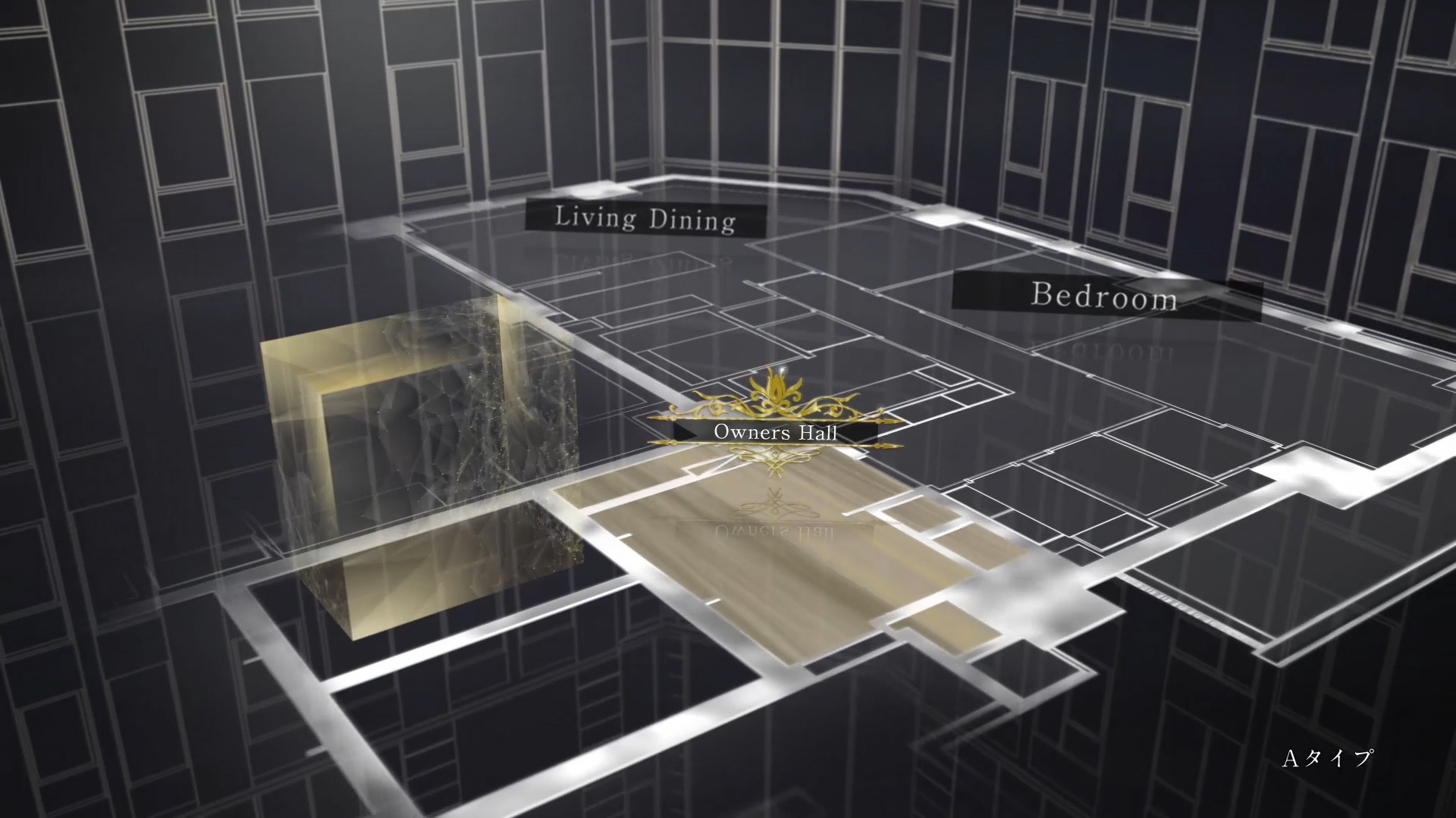 ブランズ永田町 シアター映像