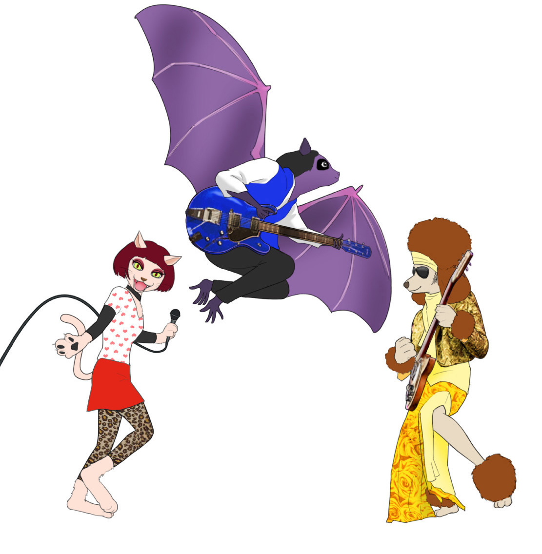 N'夙川BOYS キャラデザインイラスト