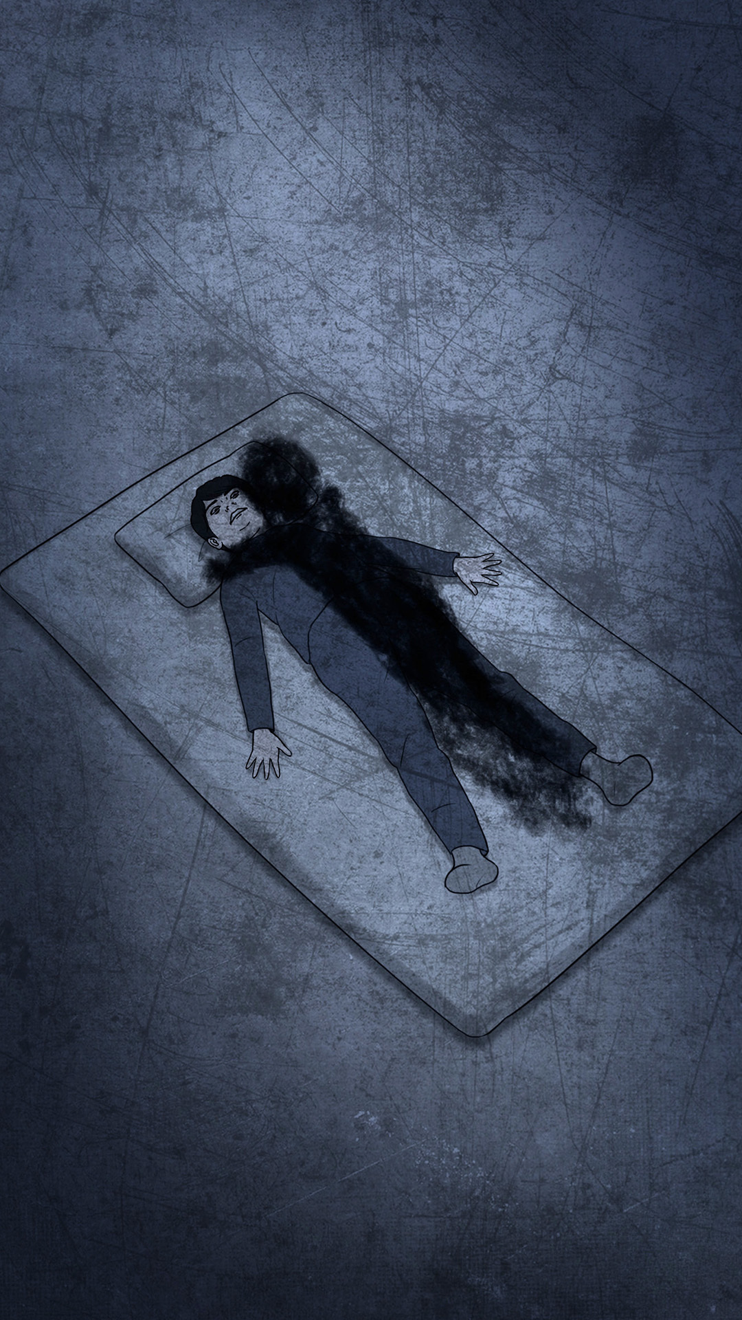 這いずり上がってくる男